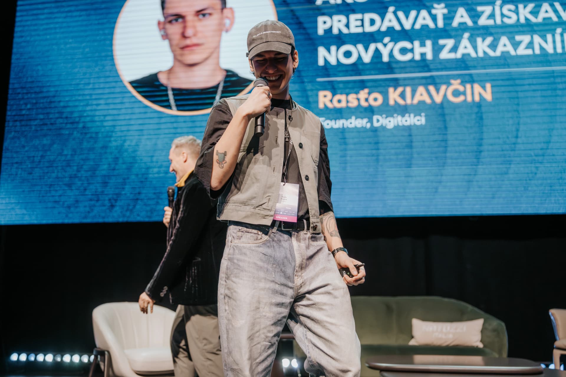 Rasťo Kiavčin at a consultation