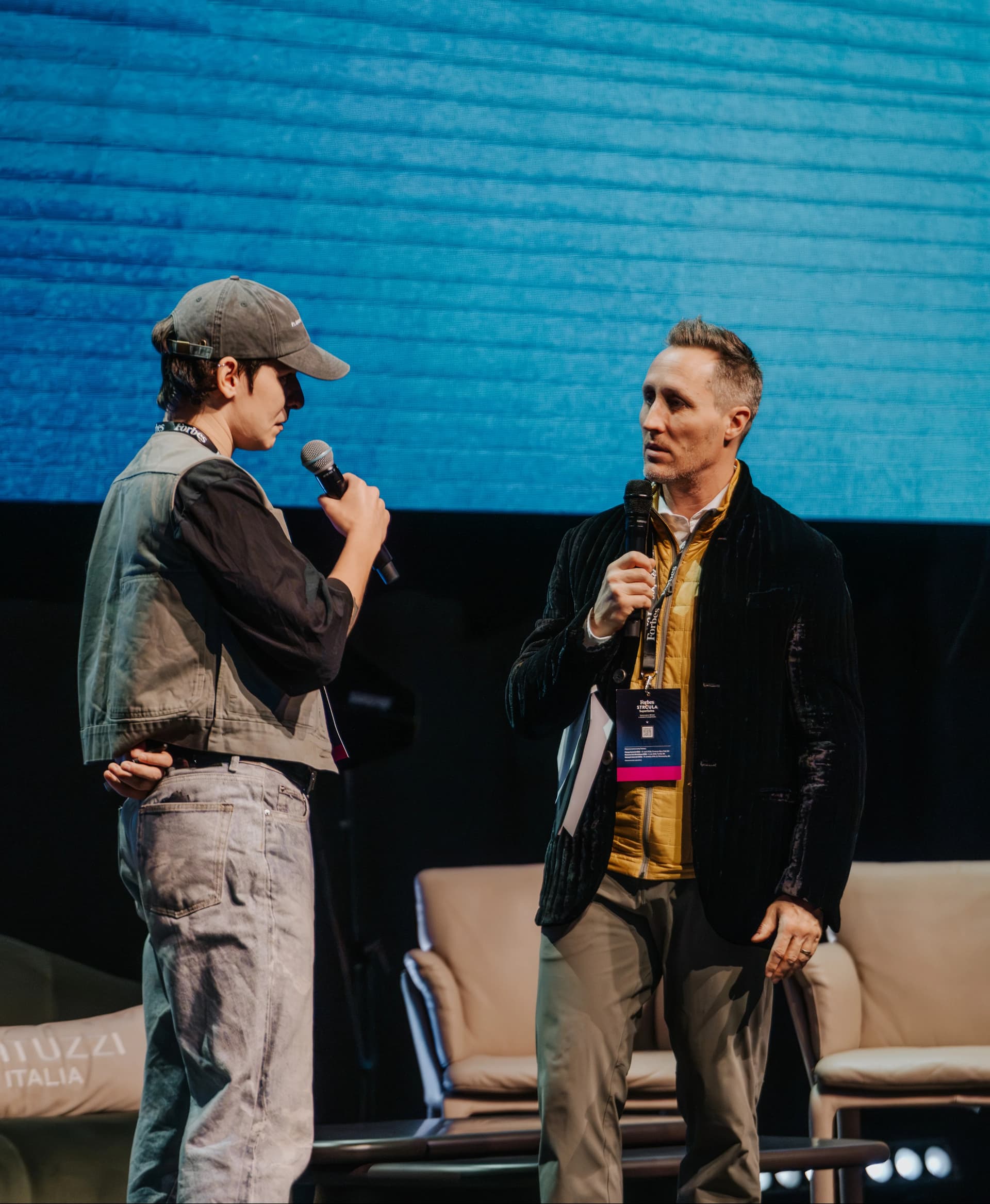 Rasťo Kiavčin on stage